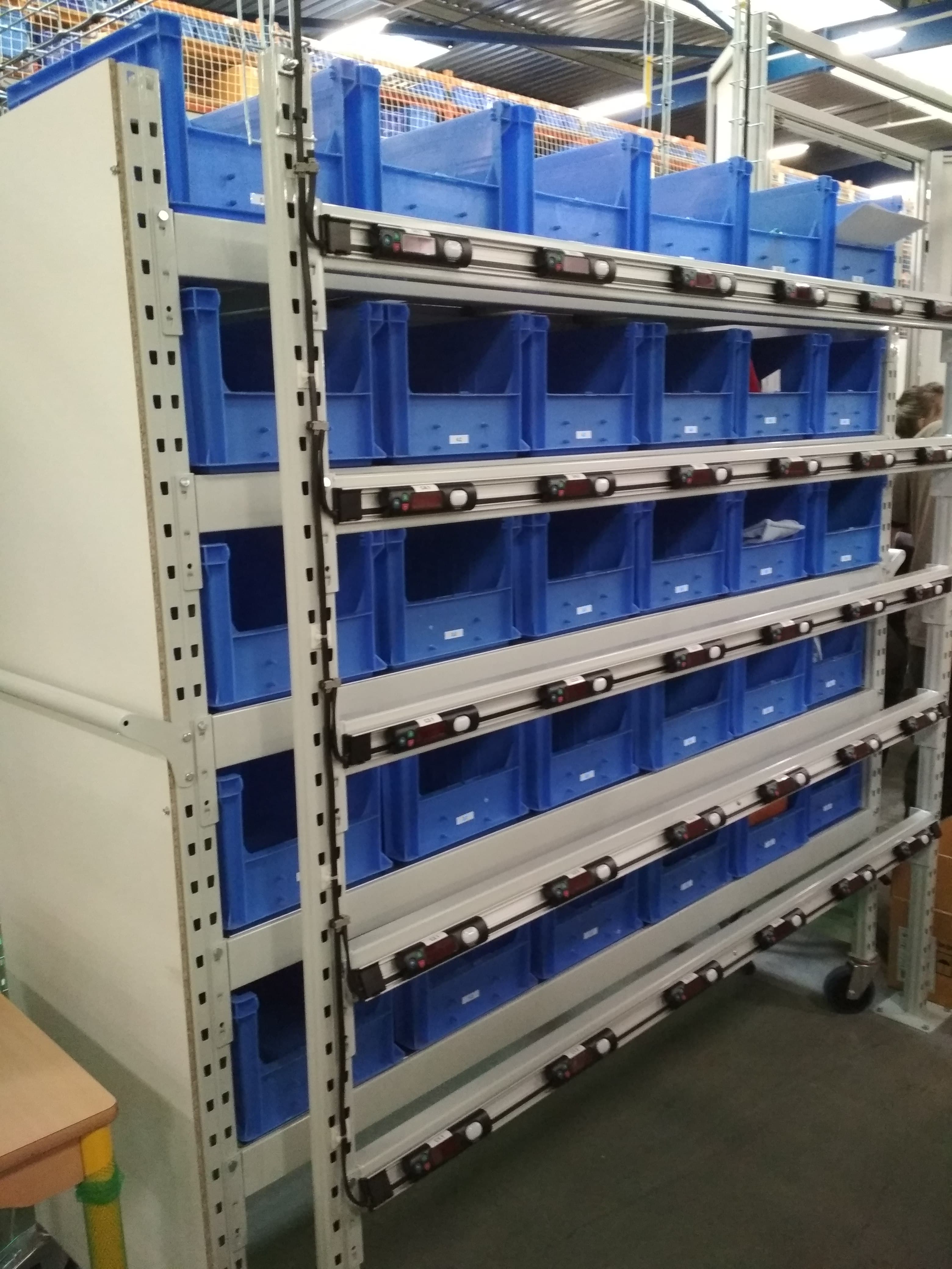 Pick to Light installatie